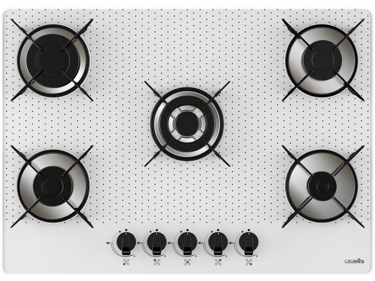 Imagem de Cooktop 5 Bocas Casavitra Excellence E10E56.511