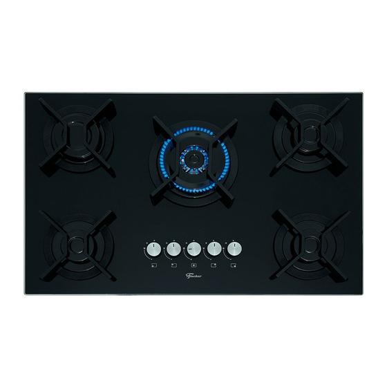 Imagem de Cooktop 5 Bocas Fischer 5Q TC Infinity Preto Bivolt