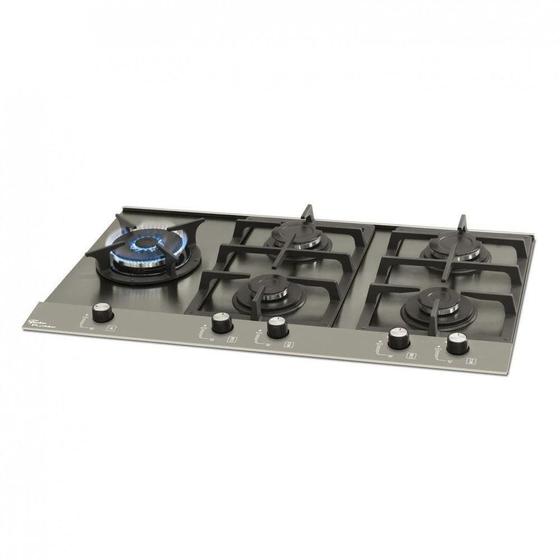 Cooktop 5 Bocas Fischer Platinium Prime Escovado é boa?