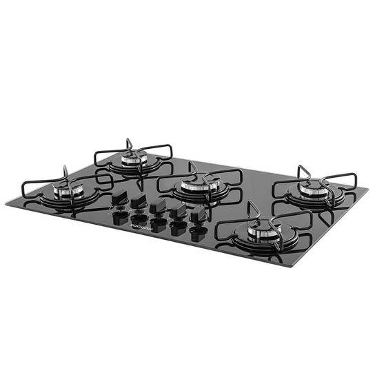 Cooktop 5 Bocas Vidro Preto a Gás Suggar Fg5005avp Bivolt Cooktop 5 Bocas Magazine Luiza