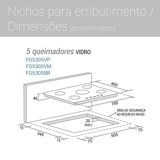 Cooktop 5 Bocas Vidro Vermelho À Gás FG5305VM - Suggar  é boa?