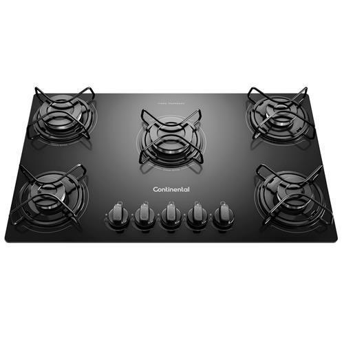 Imagem de Cooktop à Gás Continental 5 Bocas KC5GP Bivolt