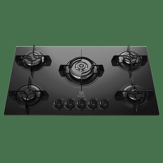 Cooktop a Gás Electrolux 5 Bocas e 1 Boca Robusta Acendimento