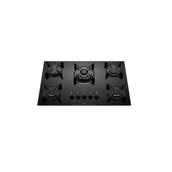 Imagem de Cooktop Atlas 5 Bocas Utop Tripla Chama Preto - Bivolt