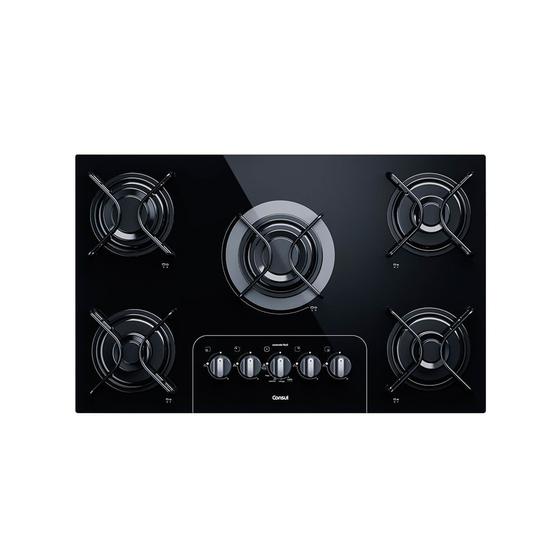 Cooktop Consul Facilite 5 Bocas CD075AE Bivolt Menor preço em Cooktop Consul Facilite 5 Bocas CD075AE Bivolt