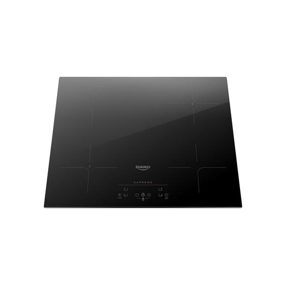 Cooktop de Indução 4 Bocas Dako Supreme Preto 220v Menor preço em Cooktop de Indução 4 Bocas Dako Supreme Preto 220v