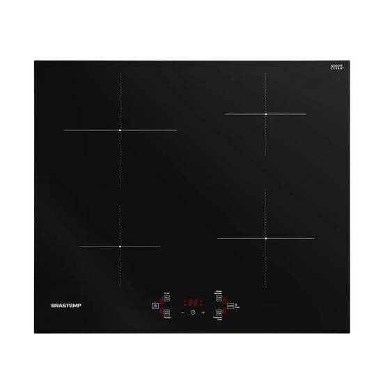 Imagem de Cooktop de Indução Brastemp 4 Bocas Funções Especiais BDJ60BE