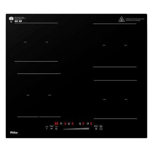 Imagem de Cooktop de Indução PCTQ1 Philco 4 Bocas Função Turbo