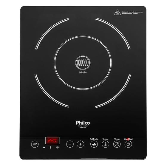 Cooktop de Indução Philco Smart Chef PCT01 Cooktop Magazine Luiza