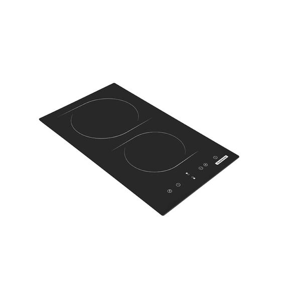 Cooktop Elétrico Tramontina New Dominó Vitrocerâmico com 2 Áreas de