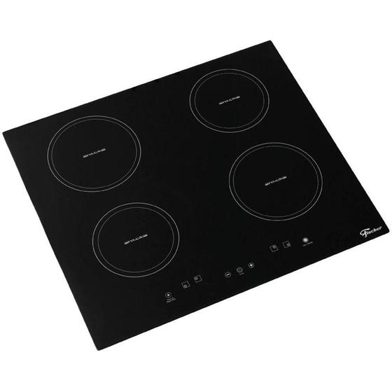 Imagem de Cooktop Fischer 4 Bocas Vitrocerâmico por Indução 220V