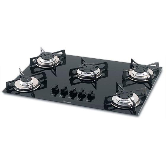 Imagem de Cooktop Fischer Fit Line 5 Bocas Fácil de Limpar 6985