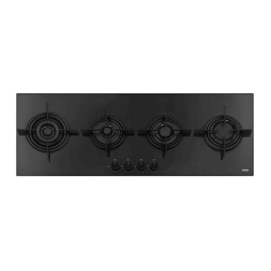 Cooktop 4 Bocas Franke Preto - Crystal 1204 Gtc - Gás 220v - 14890 Cooktop 4 Bocas Franke Preto - Crystal 1204 Gtc - Gás 220v - 14890