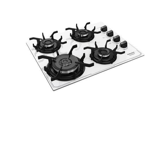 Cooktop Itatiaia 4 Bocas Tripla Chama Itamaster Branco Bivolt Menor preço em Cooktop Itatiaia 4 Bocas Tripla Chama Itamaster Branco Bivolt