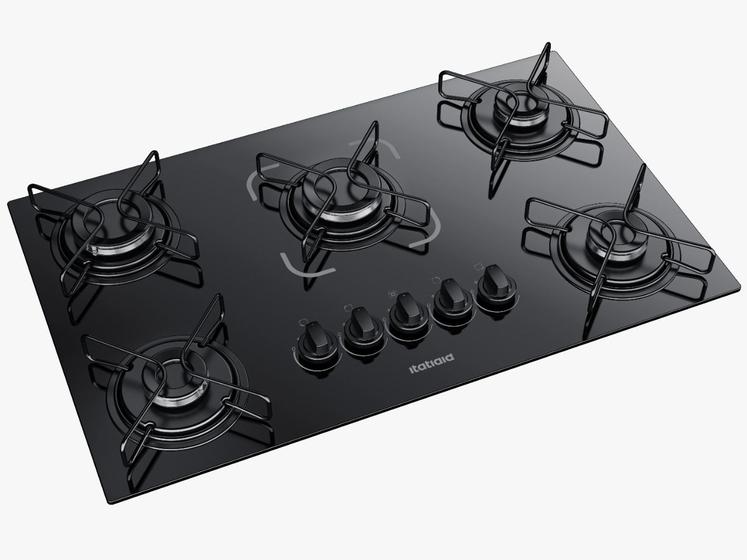 Cooktop itatiaia essencial 5 bocas 127/220v pto Menor preço com cupom