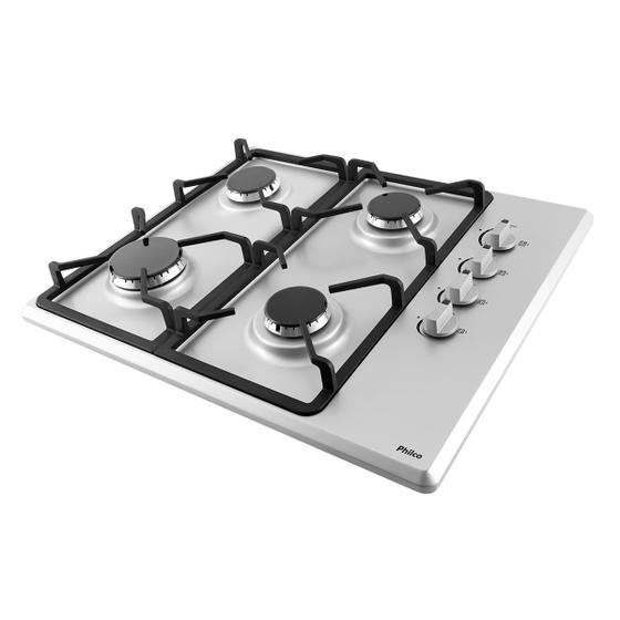 Imagem de Cooktop Philco 4 Bocas Inox Automático