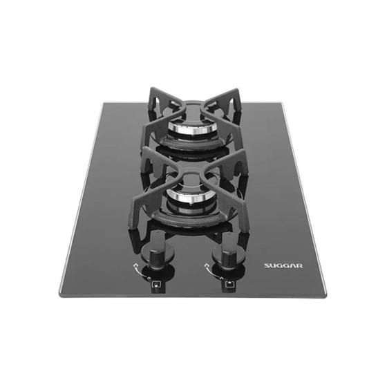 Imagem de Cooktop Suggar Mesa De Vidro 2 Queimadores FG2002AVP Bivolt