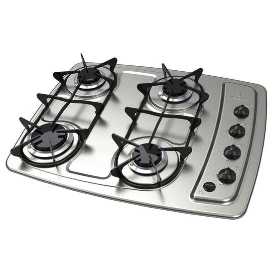 Imagem de Cooktop Venax 4 Bocas Inox Bivolt GLP