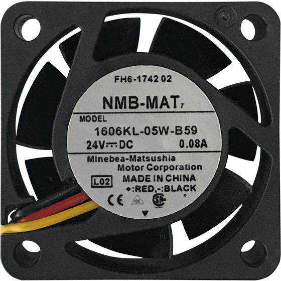 Imagem de Cooler 1606KL-05W-B59 24V 0.08A 1.92W 3L 3P 40X40X15MM C2