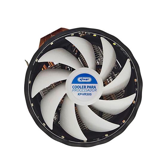 Imagem de Cooler de processador kp-vr305 knup fan duplo rgb