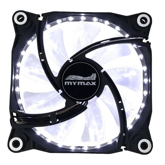 Imagem de Cooler Fan 120mm Storm II - Preto LED Branco - MYMAX