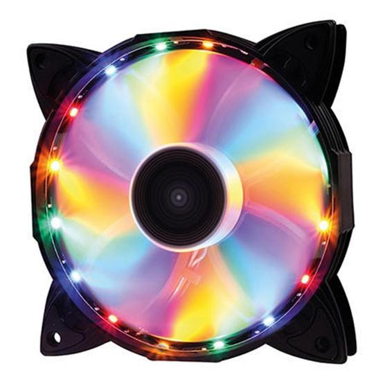 Imagem de Cooler Fan 12cm com 26 LEDs RGB Hoopson - MERCORIENTAL