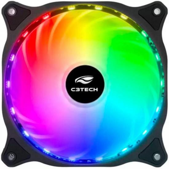 Imagem de Cooler Fan 12cm RGB 18 LED Storm F9-L150RGB C3TECH
