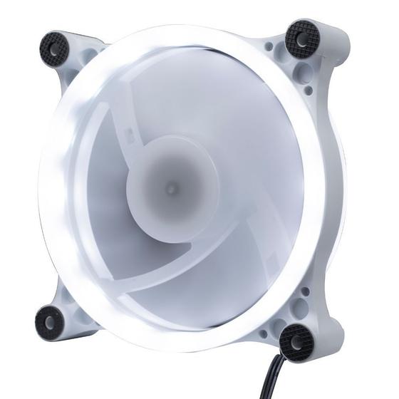 Cooler Fan 16 Leds 120Mm Oex Branco F50 120X120X25 Menor preço em Cooler Fan 16 Leds 120Mm Oex Branco F50 120X120X25