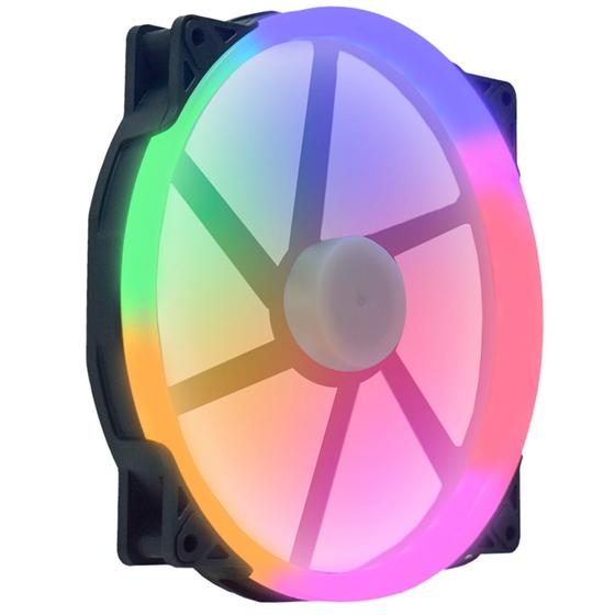 COOLER FAN 200MM (20cm) AFCAF4 MULTICOLOR LED Gaming Master Peças