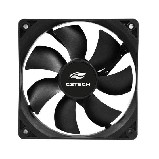 Imagem de Cooler Fan C3Tech Storm, 80mm, Preto - F7-PW10BK - C3 tech