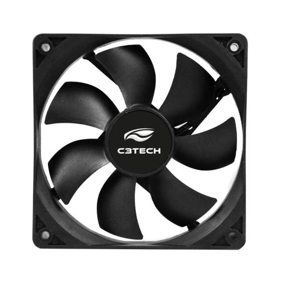 Imagem de Cooler fan f7-100bk 12cm mb+molex 3p+4p c3t