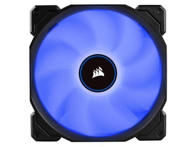 Cooler FAN LED Azul Corsair Air Series Menor preço em Cooler FAN LED Azul Corsair Air Series