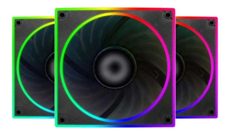 Imagem de Cooler Fan Rgb S-Led Ring Bluecase Bfr-22Rgb Controlável