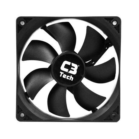 Imagem de Cooler Fan Storm Series F7 C3 Tech P/ Gabinete 8cm  Conector Fonte