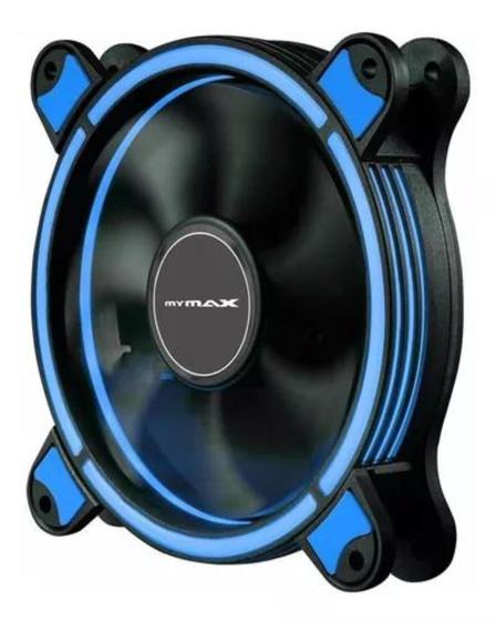 Imagem de Cooler Fan Ventoinha para Gabinete PC Gamer Led Azul 120mm Spectrum Mymax