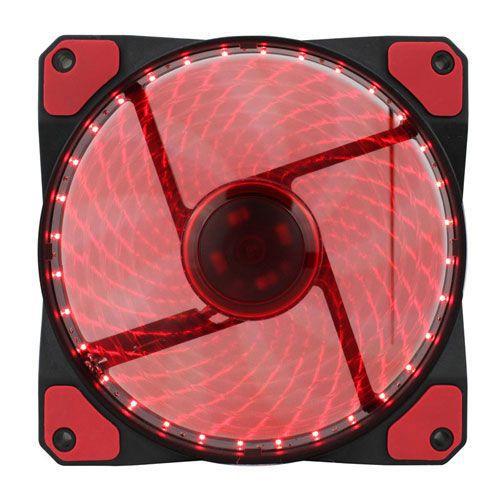 Cooler Gabinete PC Gamer 120mm LED Vermelho GF12R Gamemax Menor preço em Cooler Gabinete PC Gamer 120mm LED Vermelho GF12R Gamemax