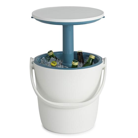 Cooler Mesa Bistrô 17l Branca Cool Bar Keter Cooler Térmico