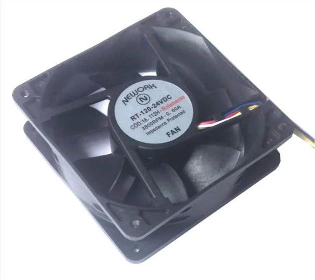 Imagem de Cooler Nework 24V RT-120 16.112-H 120x120x38mm ROLAMENTO Amp.: 0,60 RPM: 3800