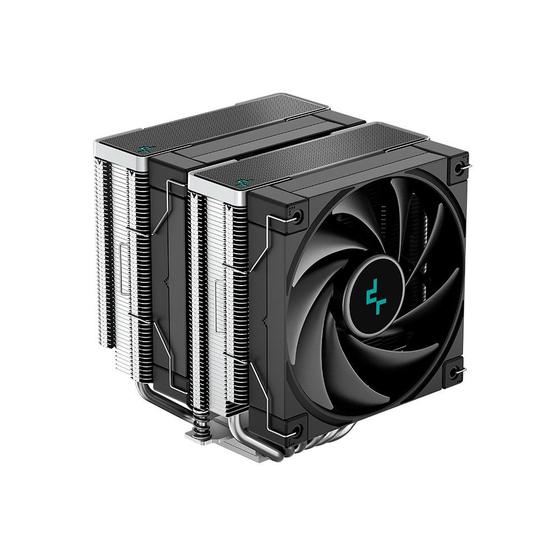 Cooler Para Cpu Deepcool Ak620 Bk Preto Dual Tower 120mm Menor preço em Cooler Para Cpu Deepcool Ak620 Bk Preto Dual Tower 120mm