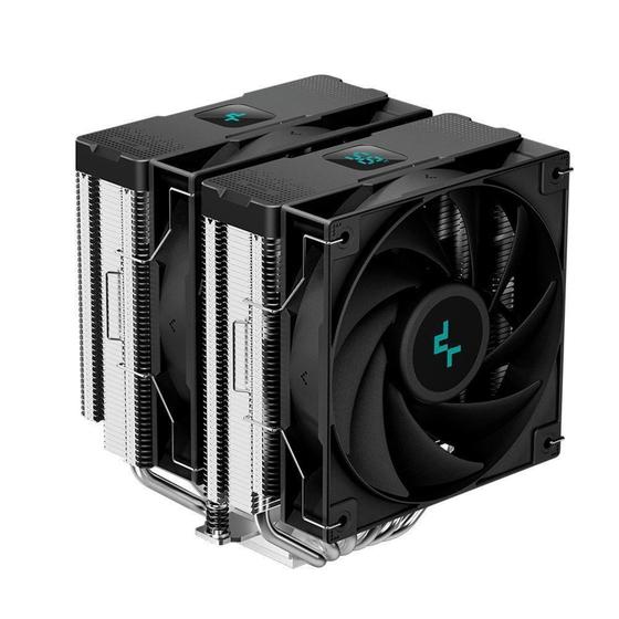 Imagem de Cooler Para Processador Ag620 Digital Preto Dual Tower - Deepcool