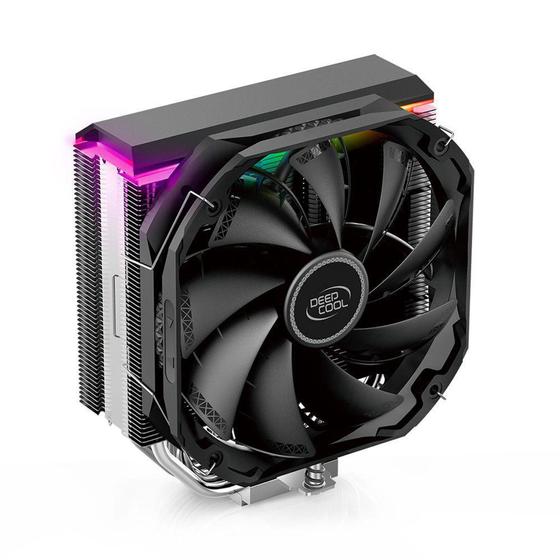 Imagem de Cooler Para Processador Deepcool AS500 RGB - R-AS500-BKNLMN-G