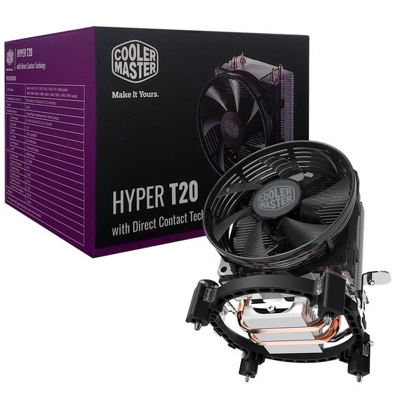 Cooler Para Processador Hyper T20 Cooler Master 90mm Preto RRT20