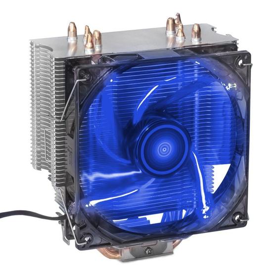 Imagem de Cooler para Processador Intel / AMD com 2 Fan 92mm e LED DEX - DX-9100D