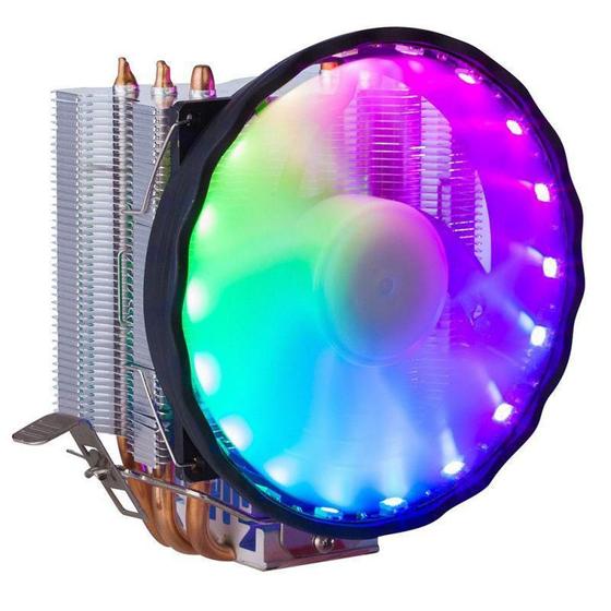 Imagem de Cooler Para Processador Intel/Amd Plus 120Mm Pwm Com Led