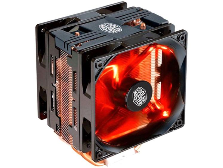 Imagem de Cooler para Processador Intel e AMD LED Vermelho