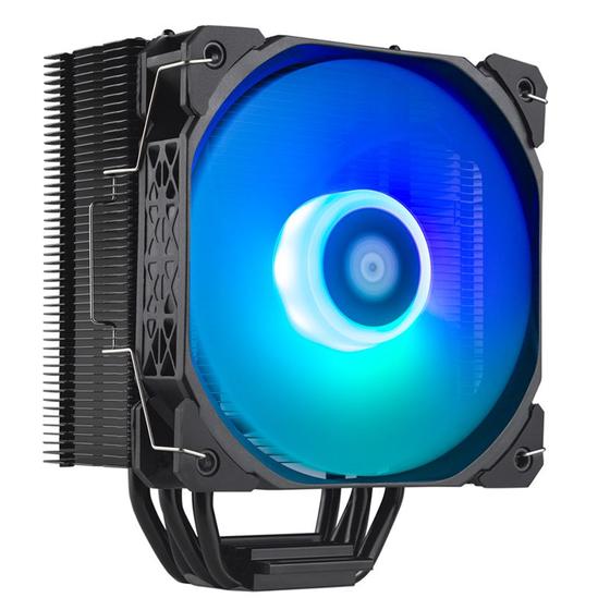 Imagem de Cooler Para Processador Pichau Sage V2, RGB, 120mm, PG-SGEBK-RGB-V02