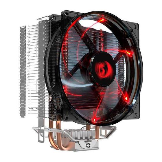 Imagem de Cooler Para Processador Redragon Reaver Led Red Cc-1011