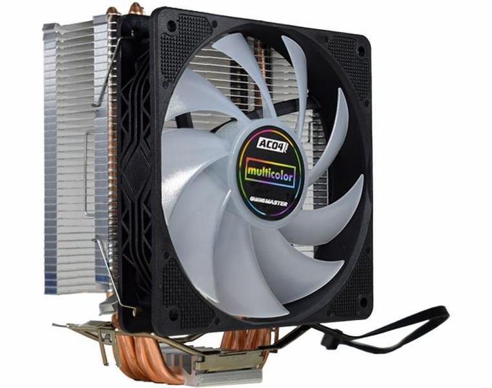 Imagem de Cooler Processador Ac04 120Mm Amdintel Ate Lga1700Multicolor