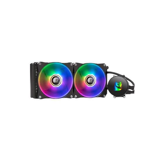 Imagem de Cooler Refrigeração Líquida Redragon CCW-3000 Effect X RGB para CPU - Cor Preta