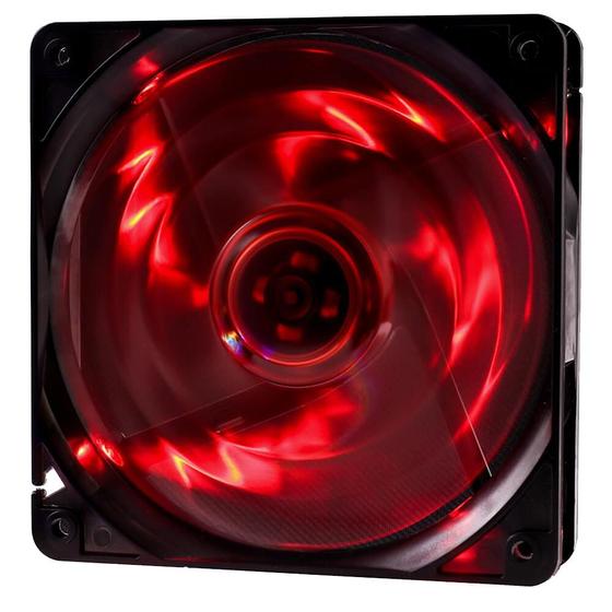 Imagem de Cooler Rgb 120mm 4 Led Vermelho Pc Gamer Fan Gabinete Gaming